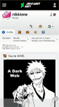 Mobile Screenshot of nikkione.deviantart.com