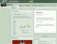 Tablet Screenshot of nazi-fc.deviantart.com