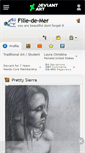 Mobile Screenshot of fille-de-mer.deviantart.com