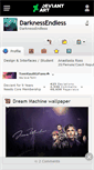 Mobile Screenshot of darknessendless.deviantart.com