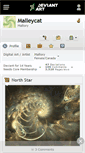 Mobile Screenshot of malleycat.deviantart.com