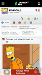 Mobile Screenshot of amanda-j.deviantart.com