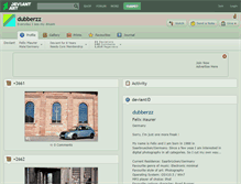 Tablet Screenshot of dubberzz.deviantart.com