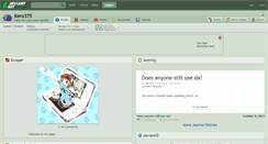Desktop Screenshot of kero375.deviantart.com