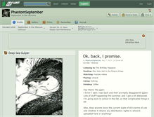 Tablet Screenshot of phantomseptember.deviantart.com