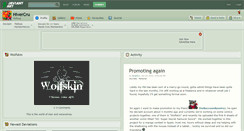 Desktop Screenshot of hivercru.deviantart.com
