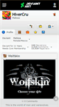 Mobile Screenshot of hivercru.deviantart.com