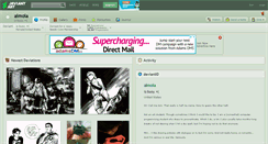 Desktop Screenshot of aimoia.deviantart.com