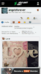 Mobile Screenshot of angelsforever.deviantart.com