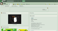 Desktop Screenshot of hndr.deviantart.com