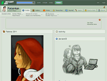 Tablet Screenshot of furyo-kun.deviantart.com