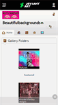 Mobile Screenshot of beautifulbackgrounds.deviantart.com