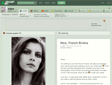 Tablet Screenshot of elare.deviantart.com