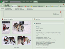 Tablet Screenshot of ph4ist.deviantart.com