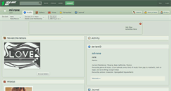 Desktop Screenshot of ml-rene.deviantart.com