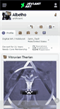 Mobile Screenshot of albeiho.deviantart.com