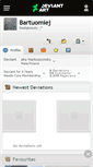 Mobile Screenshot of bartuomiej.deviantart.com