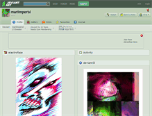 Tablet Screenshot of mariimperisl.deviantart.com