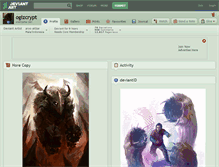 Tablet Screenshot of ogizcrypt.deviantart.com