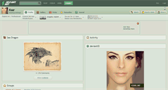 Desktop Screenshot of ksar.deviantart.com