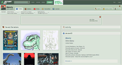 Desktop Screenshot of mowry.deviantart.com
