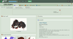 Desktop Screenshot of celtic-whispers.deviantart.com