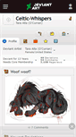 Mobile Screenshot of celtic-whispers.deviantart.com