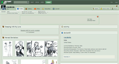 Desktop Screenshot of cocakola.deviantart.com