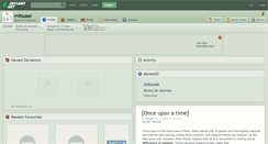 Desktop Screenshot of mitsusei.deviantart.com