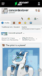 Mobile Screenshot of concordexlover.deviantart.com