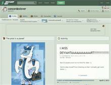 Tablet Screenshot of concordexlover.deviantart.com
