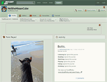 Tablet Screenshot of nellthenissancube.deviantart.com