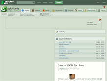 Tablet Screenshot of pakistanis.deviantart.com