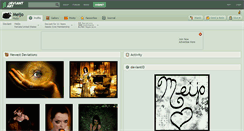 Desktop Screenshot of meijo.deviantart.com