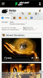 Mobile Screenshot of meijo.deviantart.com