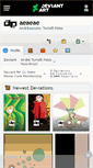 Mobile Screenshot of aeaeae.deviantart.com