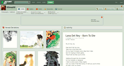 Desktop Screenshot of kiimoshii.deviantart.com