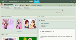 Desktop Screenshot of amu--hinamori.deviantart.com