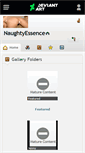 Mobile Screenshot of naughtyessence.deviantart.com