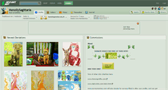 Desktop Screenshot of menollysagittaria.deviantart.com