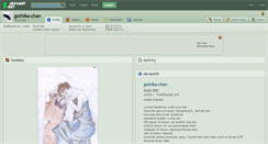 Desktop Screenshot of gothika-chan.deviantart.com