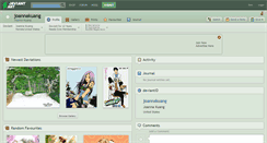 Desktop Screenshot of joannakuang.deviantart.com