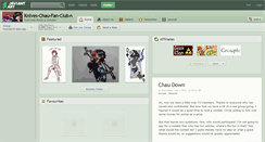 Desktop Screenshot of knives-chau-fan-club.deviantart.com