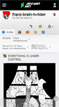 Mobile Screenshot of franz-brain-twister.deviantart.com