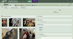 Desktop Screenshot of mideco.deviantart.com