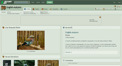 Desktop Screenshot of english-autumn.deviantart.com