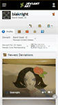 Mobile Screenshot of blaknight.deviantart.com