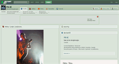 Desktop Screenshot of pix-ie.deviantart.com