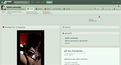 Desktop Screenshot of fetish-comunity.deviantart.com