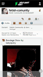 Mobile Screenshot of fetish-comunity.deviantart.com
